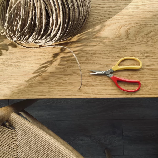 Japanese cord trimming scissors with Original Danish Cord