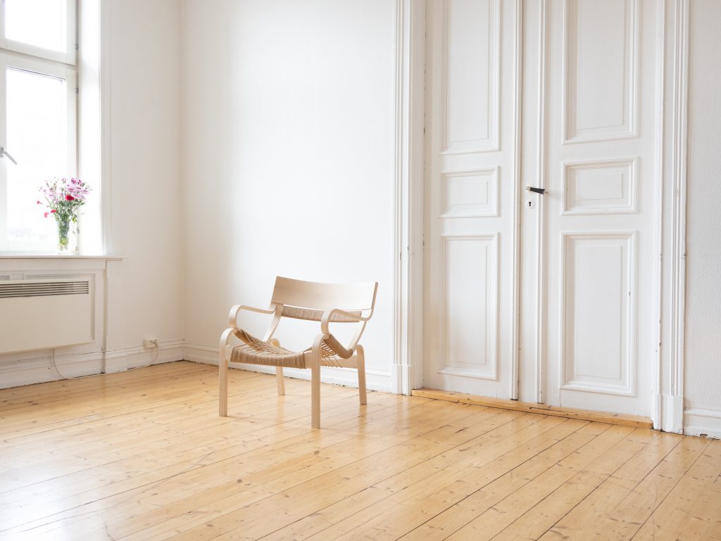Tangent chair by Birk Manum Bjerkan made qwith originaldanishcord